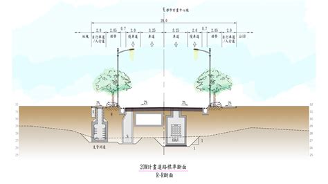 道路斷面圖|南區養護工程分局